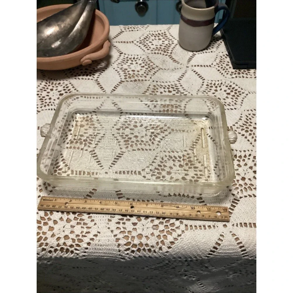 12 Vintage GlassBake Casserole Baking Dish